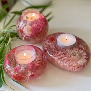Unique Luxury Resin <b>Candle</b> <b>Holder</b> Stylish Decorative Accessory For Interior And Table Decoration - Product Image 5