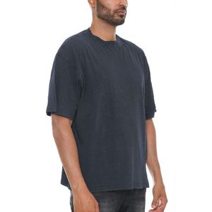 T-shirt da uomo con spalle scese e lavaggio effetto River Garment - Product Image 3