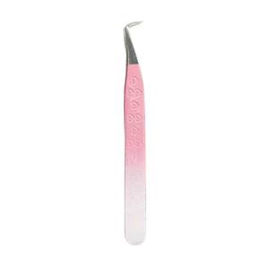 Pinzas Quirúrgicas Morje Rosadas para Pestañas con Diseño de Corazón, Punta Suave de Precisión, Acero Inoxidable de 10 mm para Extensión de Pestañas - Product Image 2