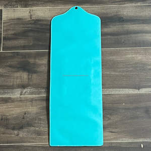 <b>Vintage</b> Hand Tooled Leather Scarf Rag Holder with Multi Ring Design for Closet Organization Decorative Durable Storage Accessory - Product Image 6