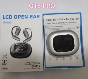 Audífonos de Conducción Ósea y de Oído Abierto Q16 Pro 2025 - Traductor IA en Tiempo Real con Sonido HD y Pantalla Táctil LED para Negocios/Viajes Globales - Product Image 6