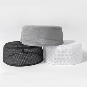 Middle Eastan Summer Pray Islamic Kufi for Man Knitting Hat Islamic <b>Cap</b> - Product Image 3