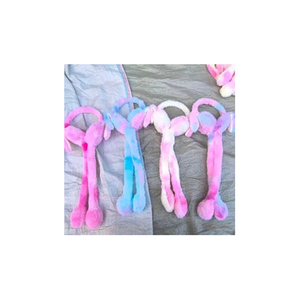 Peluche cochon rose personnalisée, adorable cochon rose en peluche, cochon en peluche aux grands yeux - Product Image 2