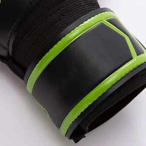 Guantes de Portero de Cuero Transpirables de Diseño Personalizado, Color Negro, Protección para los Dedos, Gruesos, para Fútbol Soccer, Adultos - Product Image 6