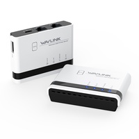 Oferta de Alta Calidad: Servidor de Impresión y Red Inalámbrico WAVLINK WL-NU516U1 USB2.0 N300 con LAN/Bridge WiFi de 10/100Mbps