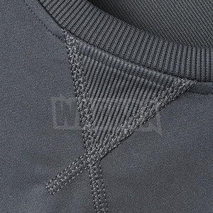 เสื้อสเวตเชิ้ตคอกลมแขนยาวผ้าคอตตอนผสมคุณภาพสูงสำหรับผู้ชาย ขายส่งตามสั่ง มีสินค้าในสต็อก - Product Image 4
