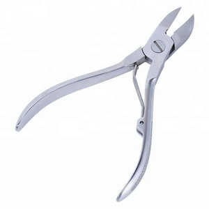 Coupe-ongles professionnel en acier inoxydable pour salon, avec une large ouverture de mâchoire et des lames courbées/droites pour les ongles épais/des doigts/des orteils - Product Image 6