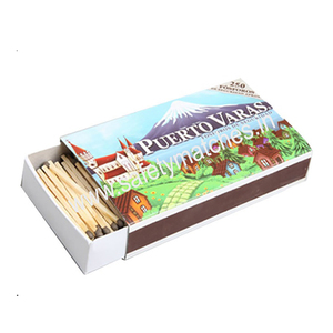 Cerillas de Seguridad para Cocina, Ecológicas, en Caja de Cerillas Impresa, Tamaño 113x65x20mm, con 200 Cerillas para Cocinar y Encender en el Hogar - Product Image 4