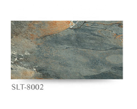 Carreaux muraux en porcelaine rustique gris clair mat italien 30x60cm 9mm d'épaisseur antidérapants à bords rectifiés résistants à l'eau et au feu