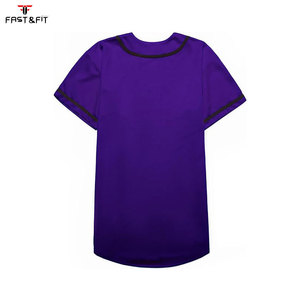Camiseta Deportiva Transpirable Personalizada para Uniforme de Equipo de Béisbol - Product Image 4