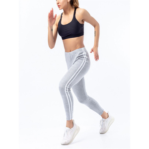 Leggings de compression évasés à taille haute et élastique pour femmes, longueur cheville, effet froncé aux fesses, pour la course et le fitness (vente en gros) - Product Image 1