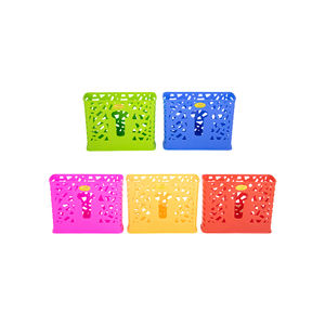 Portacucharas Rectangular de 3 Secciones, Organizador de Cubiertos de Plástico, Importado de Vietnam para Cocina - Product Image 1