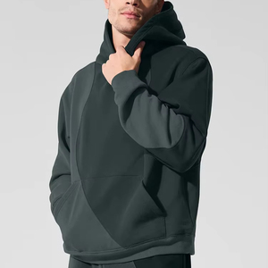 Sweat-shirts à capuche oversize pour hommes, style streetwear hip-hop, mode, logo brodé personnalisé, sweats à capuche personnalisés pour hommes - Product Image 1