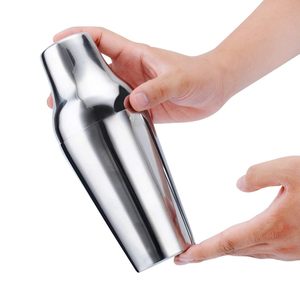 Shaker Boston décoratif en acier inoxydable, version deluxe lestée, outil de barman idéal pour mariages et soirées, disponible chez le grossiste en gros. - Product Image 2