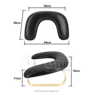 Nail Art Hand Stand Holder Nail Hand Rest Pillow Cojín en forma de U Manicure Soft PU Leather Modern - Product Image 2