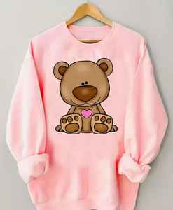 Sweat-shirt d'hiver pour femme en tissu polaire mélange polyester/coton de qualité supérieure pour le confort et le style - Product Image 1