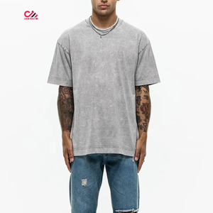 T-shirt délavé à l'acide de qualité supérieure pour usage décontracté – Meilleure vente, style tendance - Product Image 3