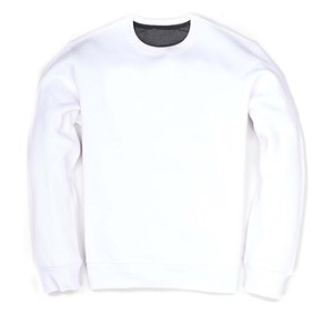 Men's White 100% Cotton <b>Crewneck</b> Sweatshirt Regular Fit Casual Pullover Knitted Solid Color Autumn Wear Printed graphic <b>crewneck</b> - Product Image 4