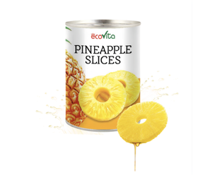 Factory In Vietnam Top Notch Quality Factory Price Best Selling Canned <b>Pineapple</b> Slices In <b>Light</b> Syrup 20oz/30oz/A10 - Product Image 1