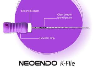 Limes endodontiques électriques K de 25 mm en acier inoxydable pour le nettoyage et le modelage des canaux radiculaires, usage dentaire professionnel, taille 25, lot de 6 - Product Image 3