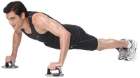 Barre de musculation ALLWINWIN PUB25 - Poignée ronde pour exercices de musculation