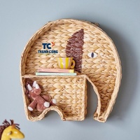 <strong>Best</strong> <strong>Selling</strong> WATER HYACINTH ELEPHANT <strong>WALL</strong> SHELF Woven ELEPHANT HANGING SHELF Natural ANIMAL <strong>WALL</strong> SHELF Handmade Nursery <strong>Decor</strong>