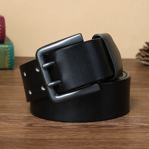 Cinturón de Cuero Genuino de Vaca para Hombre, Calidad Premium, Estilo Clásico Casual, Hebilla de Acero, Longitud Ajustable, Ecológico, Resistente y Duradero - Product Image 3