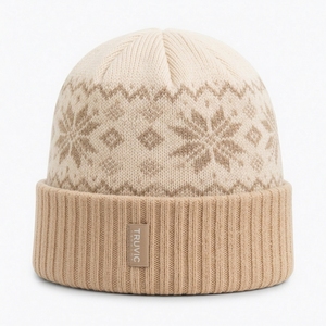 Gorro de Punto Docker, Gorros Cálidos de Invierno, Gorro Personalizado de Lana Merino con su Logotipo, Gorro Hecho a Mano 2026 - Product Image 2