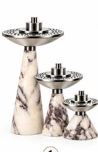 Middle Eastern incense <b>burning</b> <b>kit</b> <b>Wooden</b> bakhoor burner stainless steel Oudh Burner For Decoration - Product Image 4