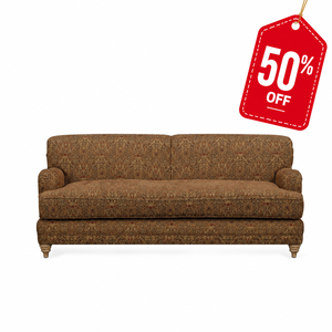50% off Classic Upholstered <b>Sofa</b> Bed Premium Fabric Living Room <b>Sofa</b> with Solid <b>Wood</b> Legs <b>for</b> Villa & Workshop Use - Product Image 1