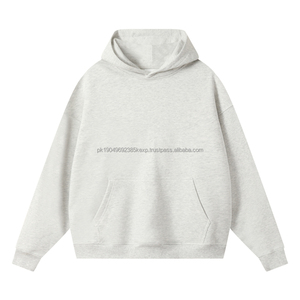 Sudaderas con capucha personalizadas en blanco para hombre 100% algodón de peso pesado logotipo personalizado sudaderas con capucha para sudaderas con capucha de alta calidad - Product Image 2