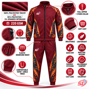 Conjunto Deportivo Personalizado Unisex para Jóvenes, Chaqueta con Capucha y Cremallera Completa, Pantalones, Ropa Deportiva Escolar, 100% Algodón, Ligero para Invierno - Product Image 6