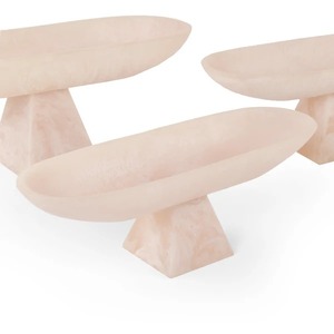 Bol de service de luxe Lunaviera en résine époxy, plat à nourriture au design unique pour cuisines élégantes et tables haut de gamme - Product Image 4
