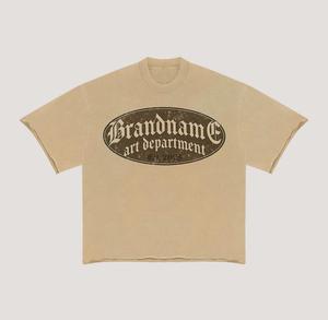 Conjunto de Verano Personalizado para Hombre con Logotipo Serigrafiado, 100% Algodón Transpirable, Camisetas Deportivas y Pantalones Cortos, 2 Piezas - Product Image 2