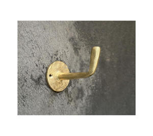 Designer inspired brass wall hooks for statement interiors creating focal <b>points</b> with bold design finish appeal style - Product Image 4