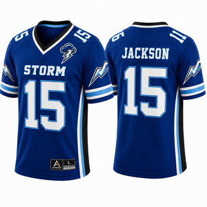 Uniforme de Fútbol Americano Tackle Twill para Hombre y Mujer, Colores de Liga, Tallas Personalizables, Costuras Bordadas de Alto Rendimiento, Ropa Deportiva para Exteriores - Product Image 6