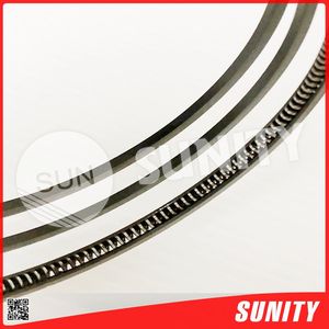 แหวนลูกสูบคุณภาพมาตรฐาน ISO9001 ขนาดเส้นผ่านศูนย์กลาง 88 มม. ยี่ห้อ TAIWAN SUNITY สำหรับเครื่องยนต์ดีเซลเกษตร Kubota KND55 - Product Image 4