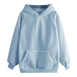 Soft Fabric Hooded Sweatshirt Everyday Wear Long Sleeve Casual Pullover Comfortable Outerwear Garment - Product Image 5