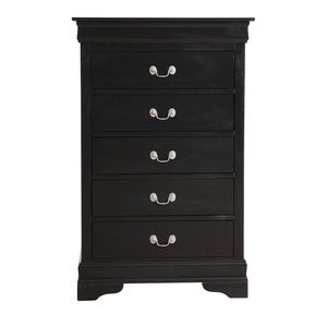 Commode Louis Philippe G2150 CH noire - Product Image 6