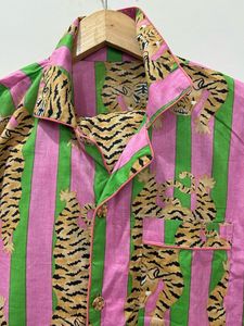 Pyjama de nuit à col en V pour femme, respirant, tenue d'intérieur, vente en gros, motif floral, robe de nuit pour femme, vêtements de nuit - Product Image 5