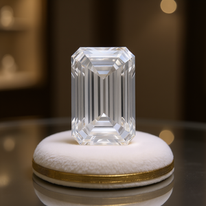 Diamants en vrac de qualité VVS2, émeraude cultivée en laboratoire certifiée IGI, 10,09 carats - Product Image 3