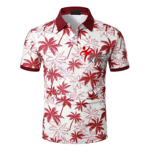Camisas Polo Casuales de Manga Corta para Hombre, Sublimadas, para Vacaciones de Verano, Playa y Golf, Precio Razonable, Servicio OEM - Product Image 1