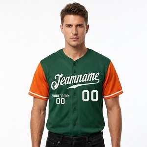 Custom Best Quality Baseball Shirts Mesh Baseball Uniform print Logo Name <b>Men</b> Women Youth <b>Pullover</b> Baseball Jerseys - Product Image 1