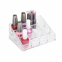 Présentoir de Comptoir Élégant et Moderne en Acrylique Transparent pour Vernis à Ongles – Écologique et Stylé pour l'Organisation en Magasin