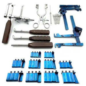 ชุดเครื่องตัดกระดูกสันหลังส่วนคอแบบแมนนวลเครื่องมือผ่าตัดแบบปรับแต่งได้สำหรับการผ่าตัดกระดูกสันหลังชุดเครื่องเล็มเพนแทกซ์ - Product Image 1