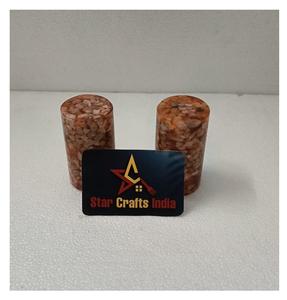 Salières et poivrières - Décoration de cuisine style ferme - Salière en céramique - Salière et poivrière blanches - Idées cadeaux pour liste de mariage - Product Image 1