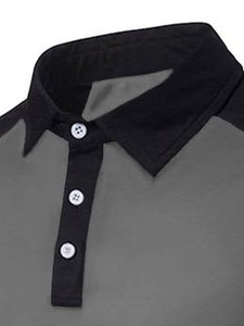 Camiseta de Hombre 100% Algodón, Talla Personalizada, Transpirable, Ecológica, Cuello Alto, Precio al por Mayor en Talla Adulto - Product Image 2