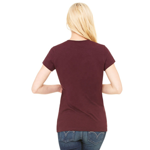 Lightweight summer basics with a feminine cut and easy styling for work weekends and <b>travel</b> with breathable women v <b>neck</b> t-shirt - Product Image 4