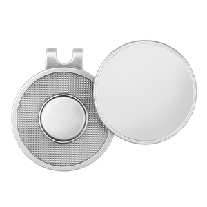 Clips Metálicos Personalizados para Gorras de Golf, en Blanco, para Grabado, Resistentes al Agua y Portátiles para Uso en Exteriores - Product Image 1