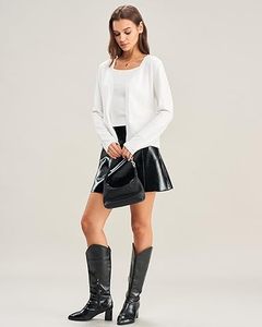 Minifalda de Cuero PU para Mujer, a la Moda, de Cintura Alta, para Discoteca y Fiesta, Personalizable, OEM, ODM, Suministro al por Mayor de Fábrica - Product Image 4